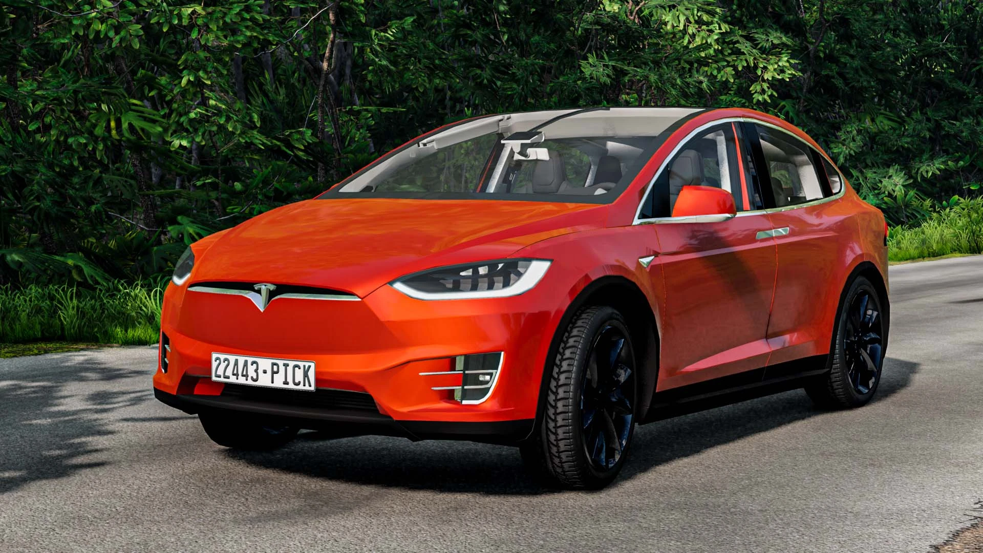 Tesla Model X 11 Beamngdrive 